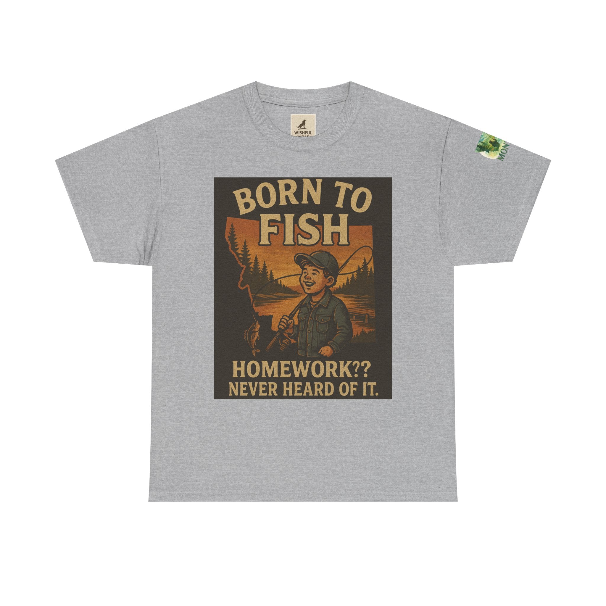 Fishing Adventure Tee – Funny Unisex Shirt for Anglers & Nature Fans