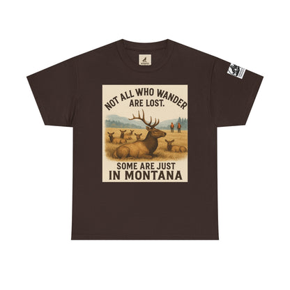 Unisex Montana Tee – Adventure Shirt for Hikers and Nature Lovers