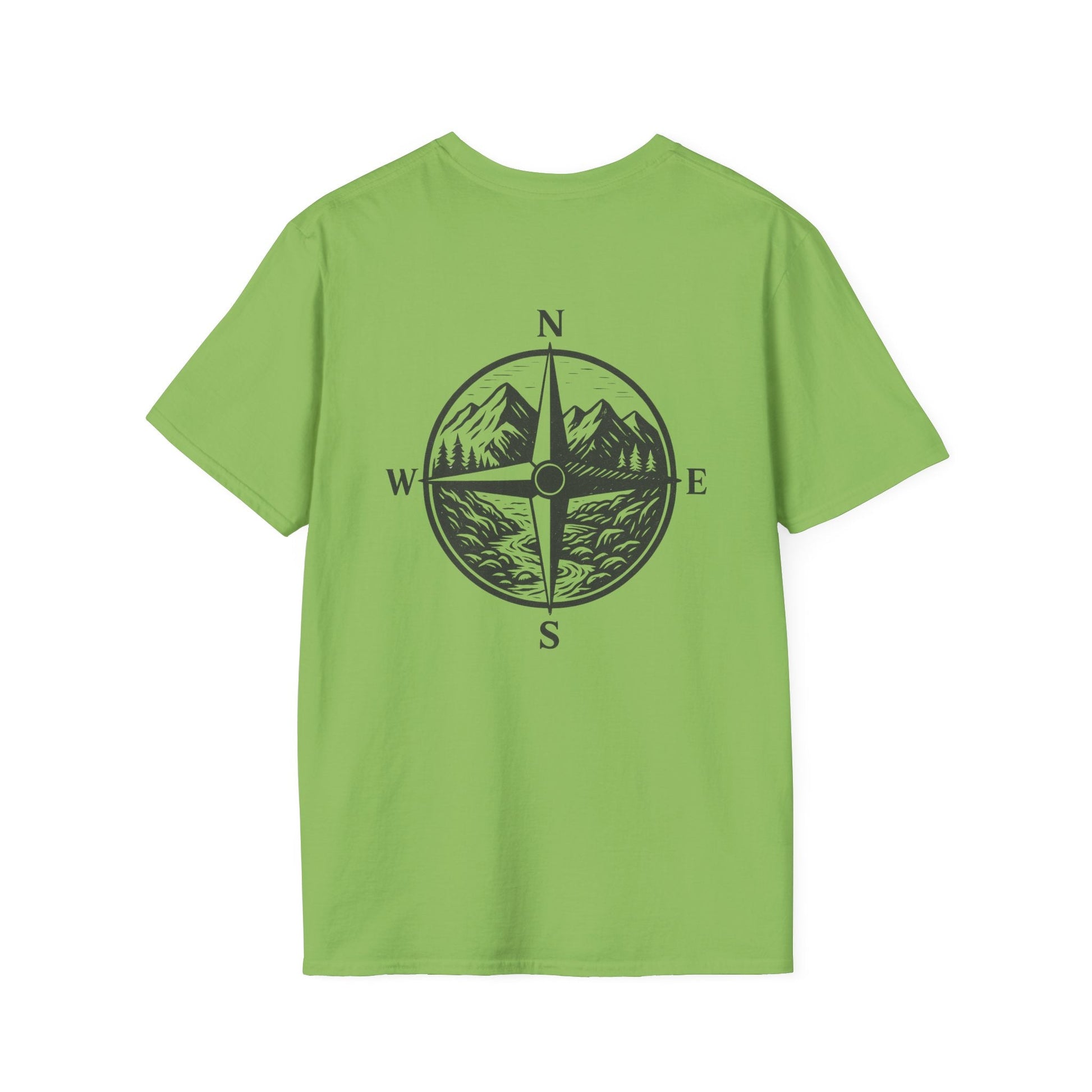 Unisex Wanderer T-Shirt – Not All Who Wander Are Lost Quote Tee