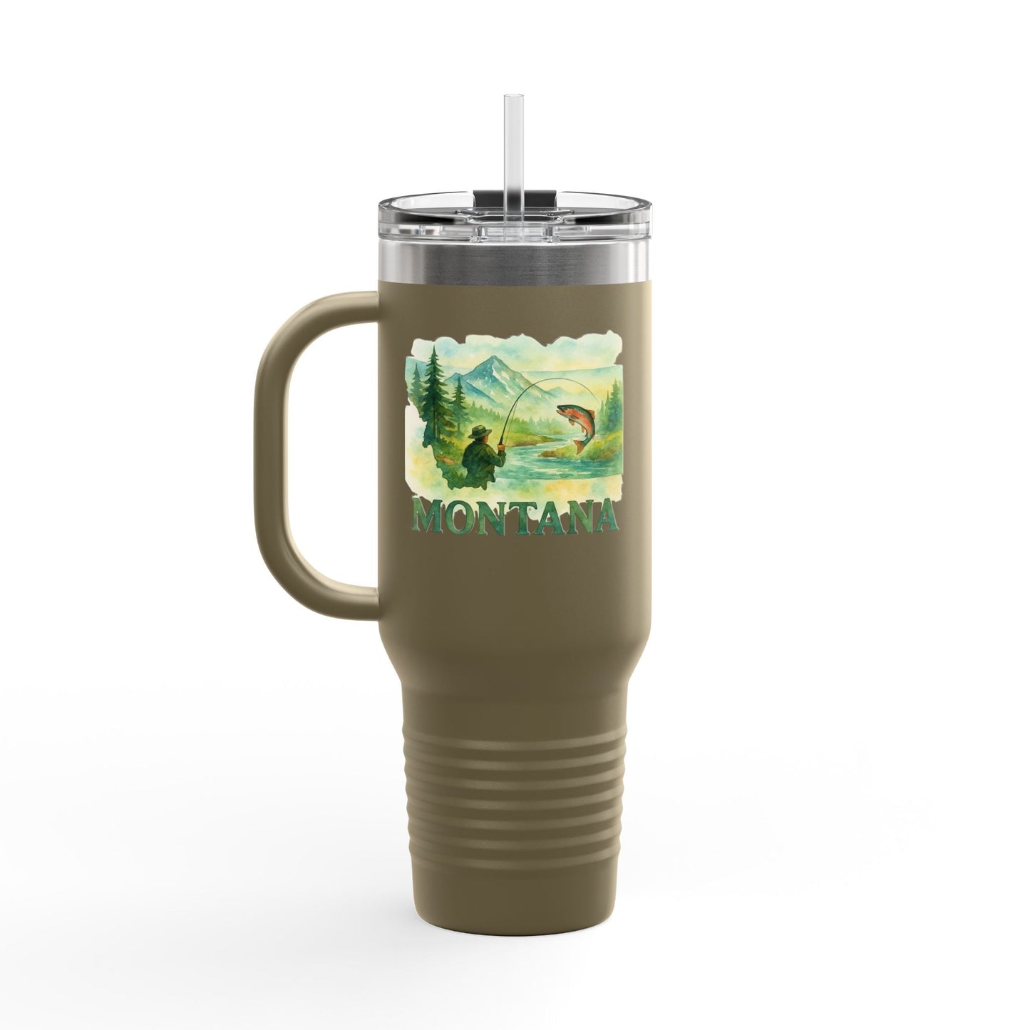 Montana 40oz Travel Mug – Adventure Tumbler for Camping & Gifts