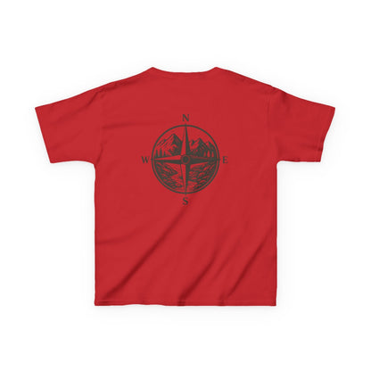 Kids Outdoor Adventure Tee – Compass Shirt for Nature Lovers