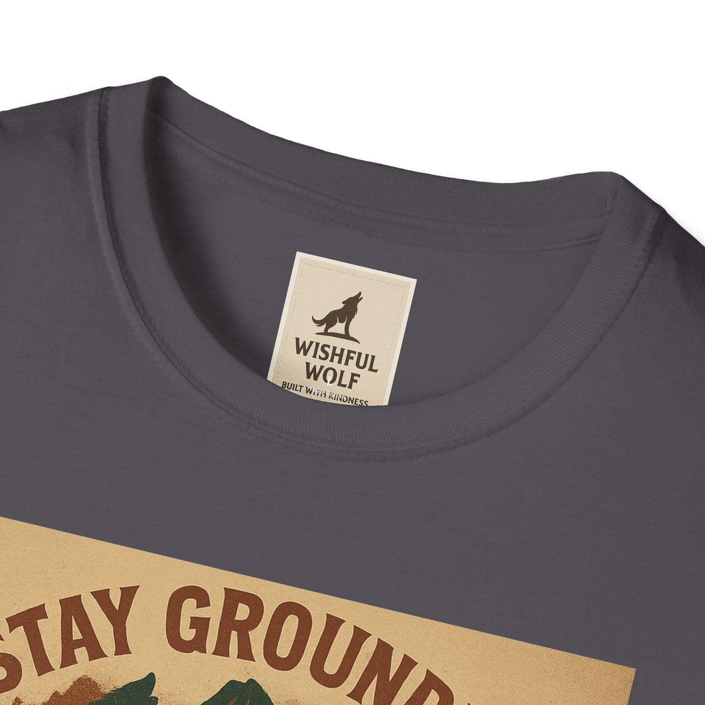 Adventure Hiking Tee – Stay Grounded Shirt for Nature Seekers