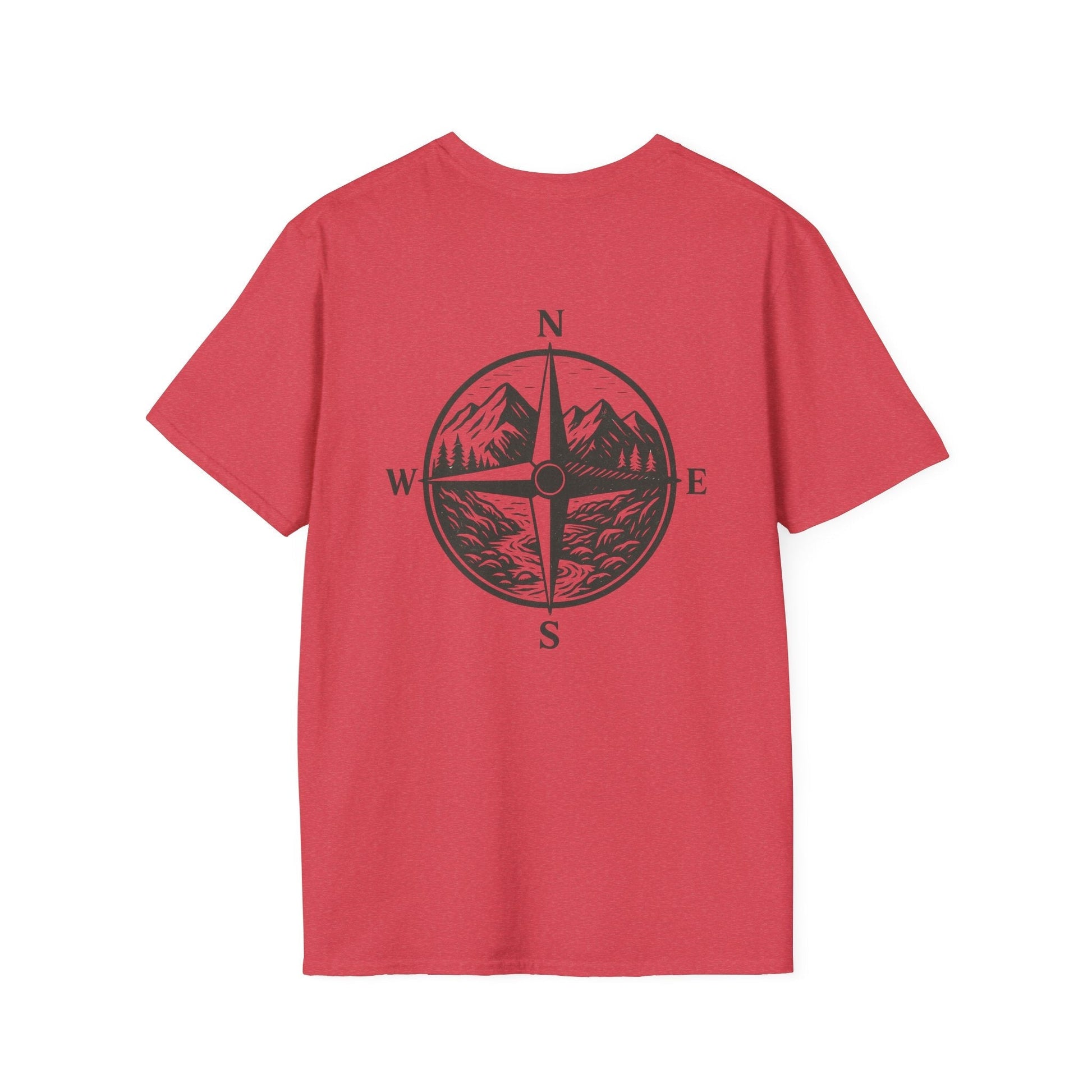 Unisex Wanderer T-Shirt – Not All Who Wander Are Lost Quote Tee