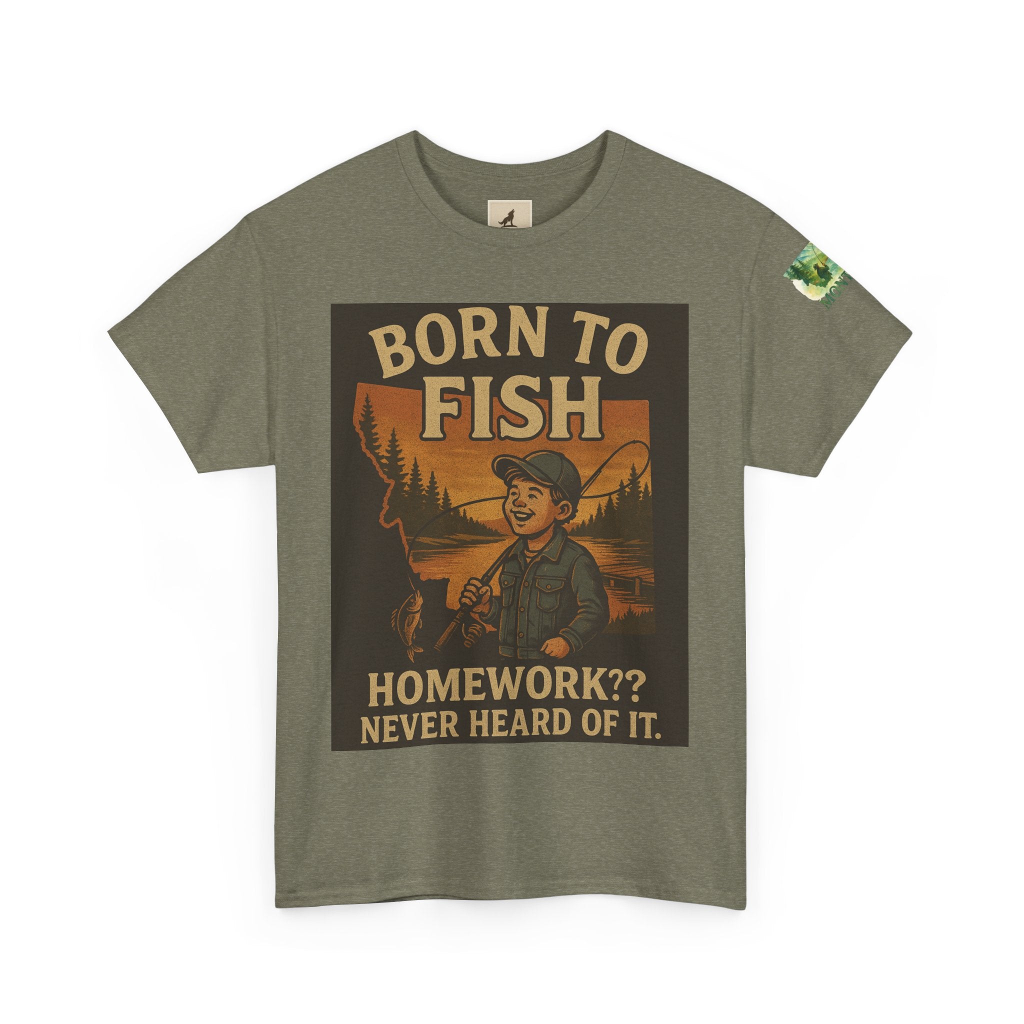 Fishing Adventure Tee – Funny Unisex Shirt for Anglers & Nature Fans