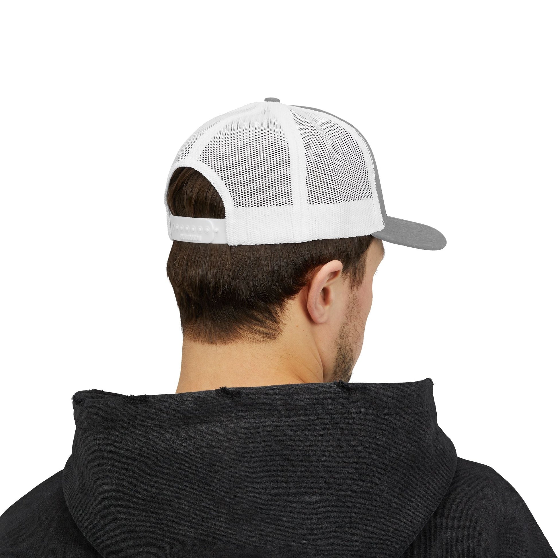 Forged in Kindness Hat – Strength Trucker Cap with Bold Message