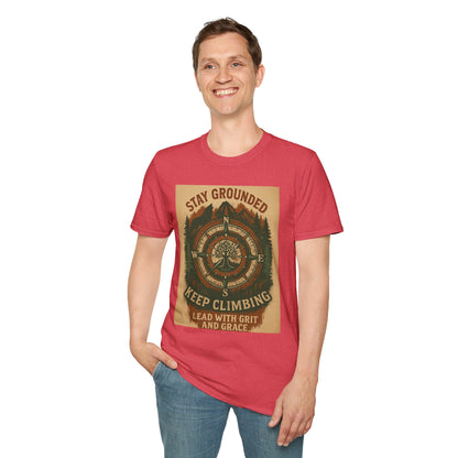 Adventure Hiking Tee – Stay Grounded Shirt for Nature Seekers