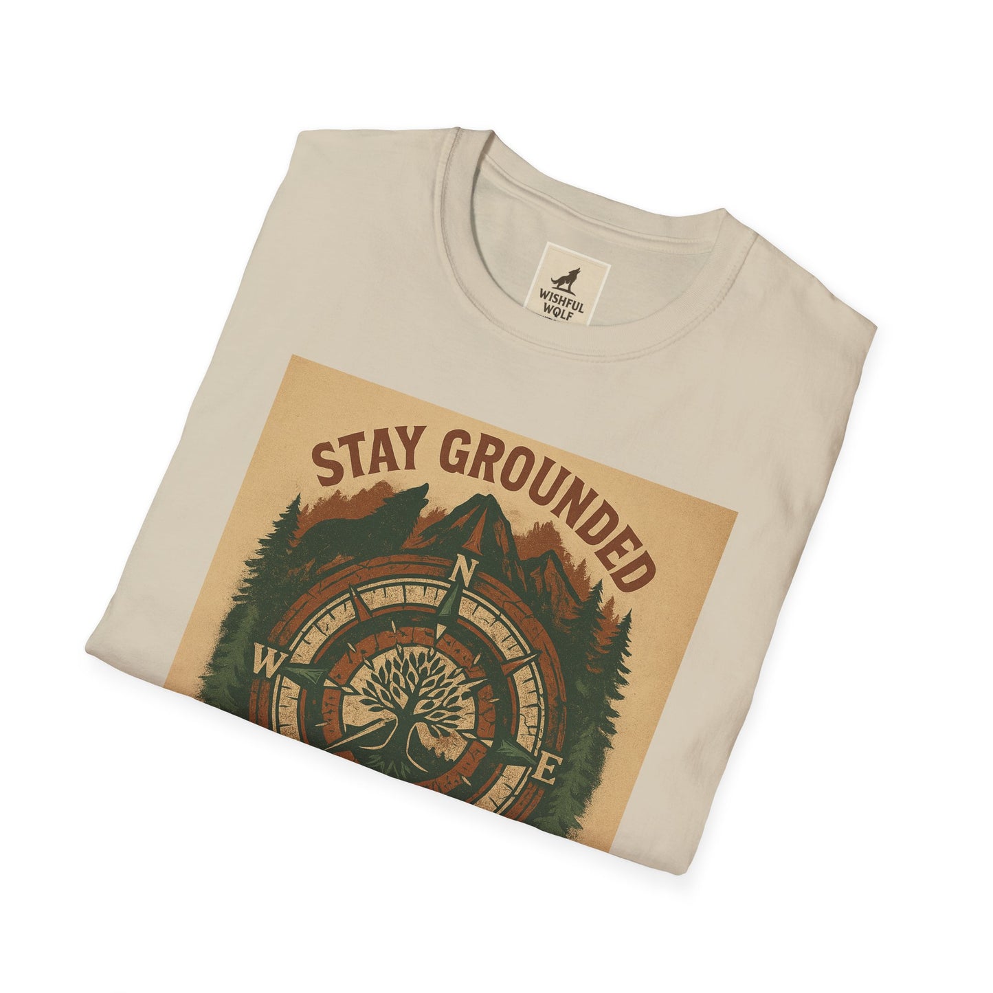 Adventure Hiking Tee – Stay Grounded Shirt for Nature Seekers