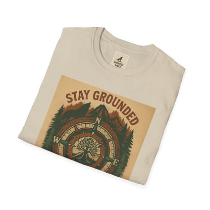 Adventure Hiking Tee – Stay Grounded Shirt for Nature Seekers