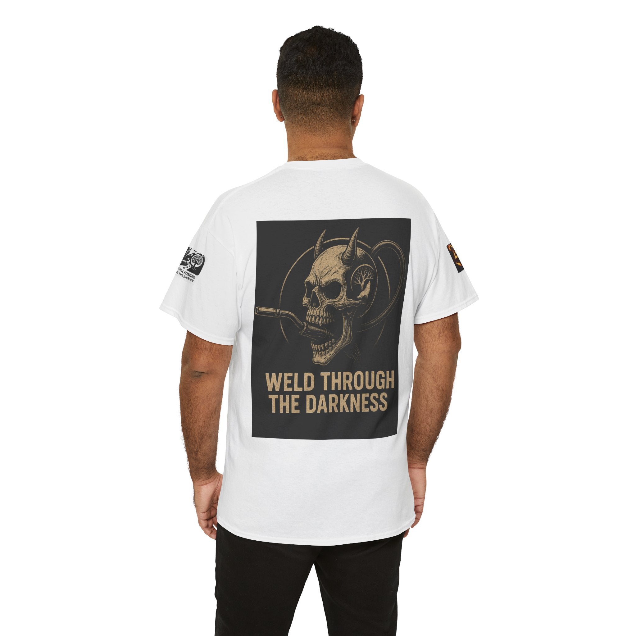 Heavy Cotton Welding Tee – Bold Graphic Shirt for Hardworking Welders