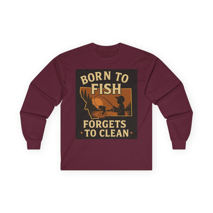 Fishing Long Sleeve Shirt – Angler Tee for Men & Women Outdoors