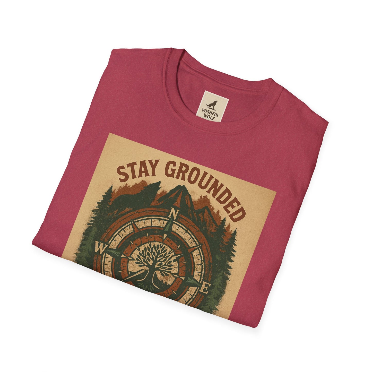 Adventure Hiking Tee – Stay Grounded Shirt for Nature Seekers