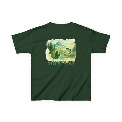 Kids Fishing T-Shirt – Funny Born to Fish, Skip Homework Design