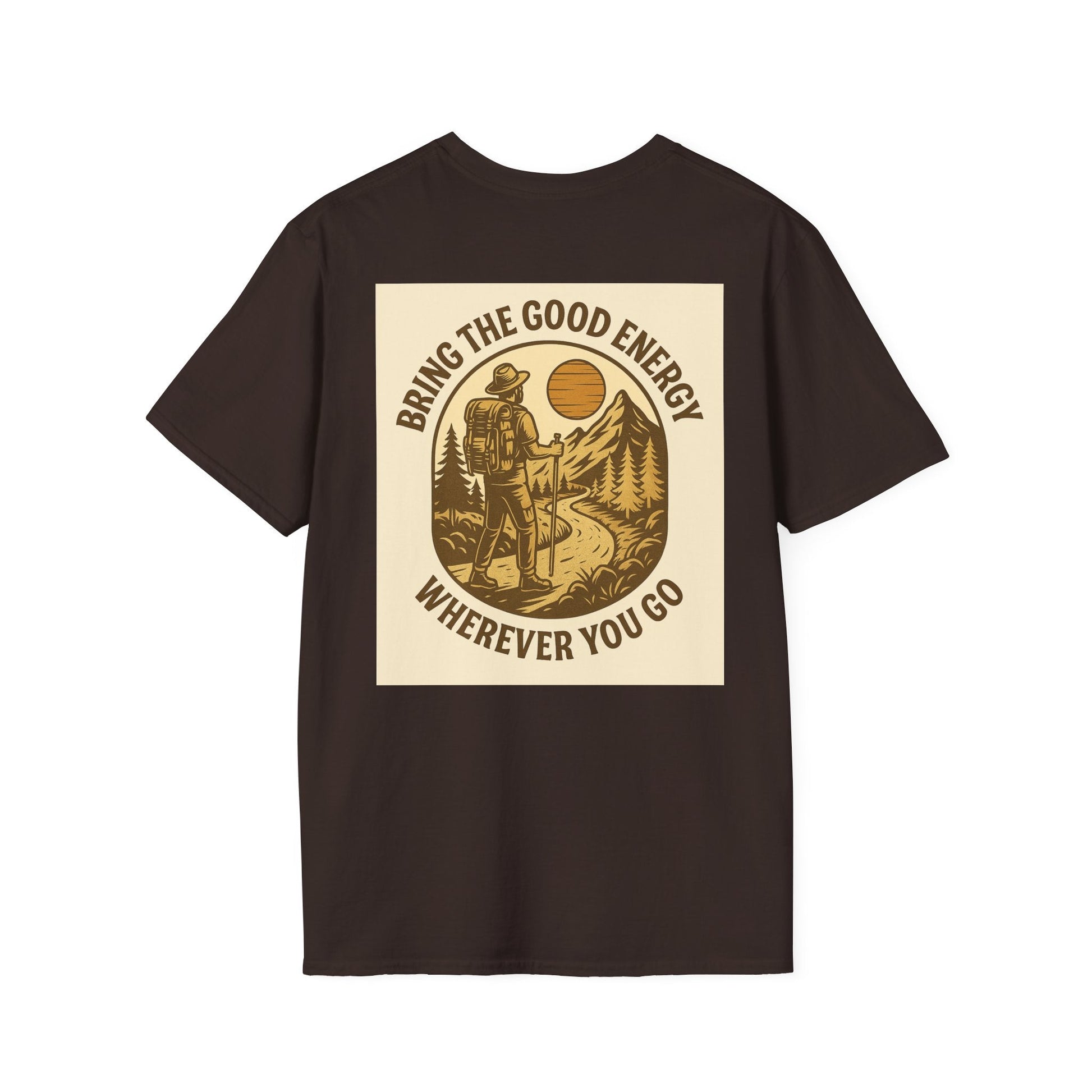 Montana-Inspired Adventure Tee with scenic graphic and nature theme.