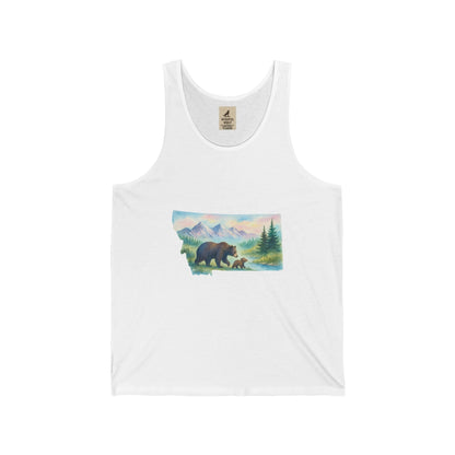 Montana Tank Top – Unisex Nature Shirt for Summer Adventures