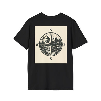 Unisex Wanderer T-Shirt – Not All Who Wander Are Lost Quote Tee