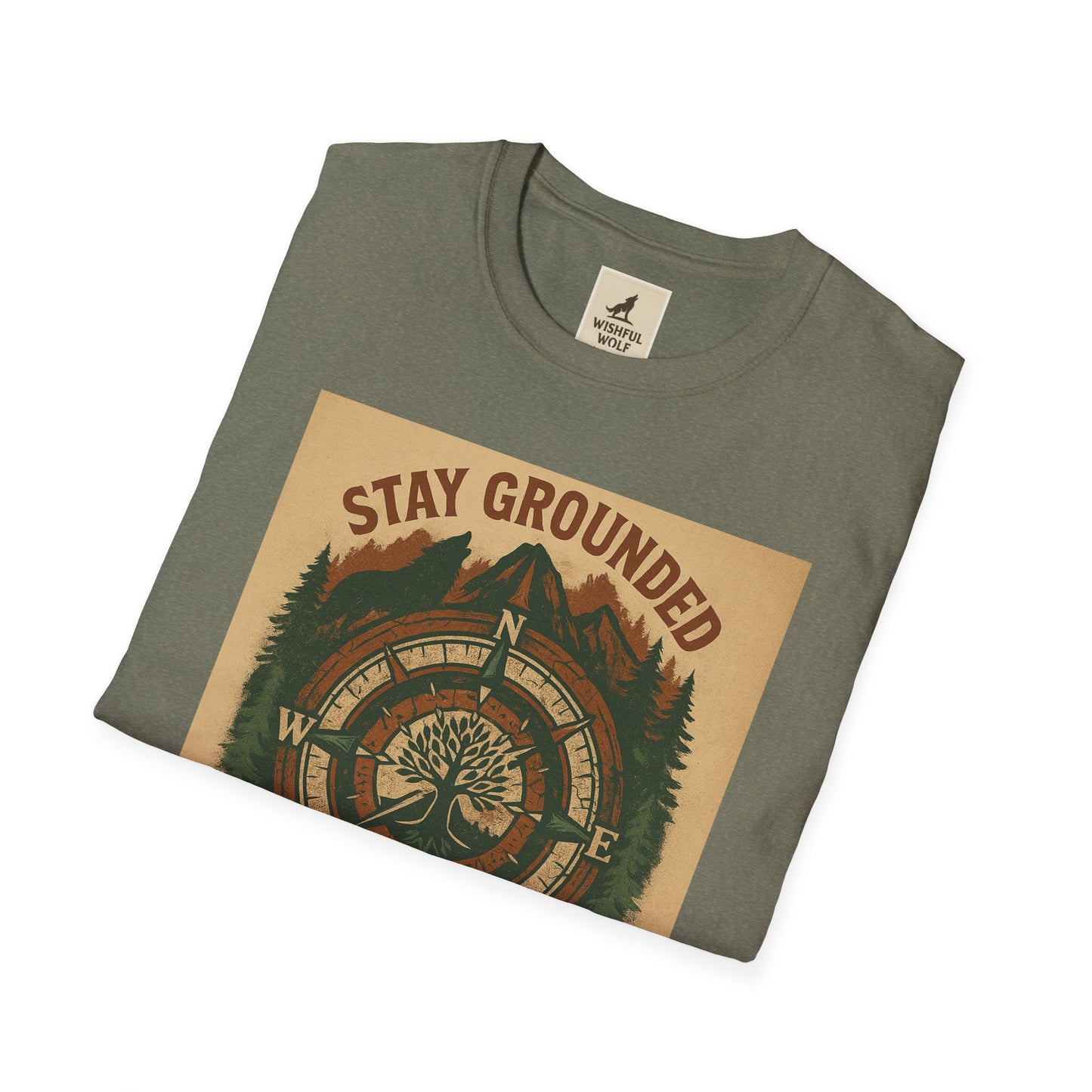 Adventure Hiking Tee – Stay Grounded Shirt for Nature Seekers