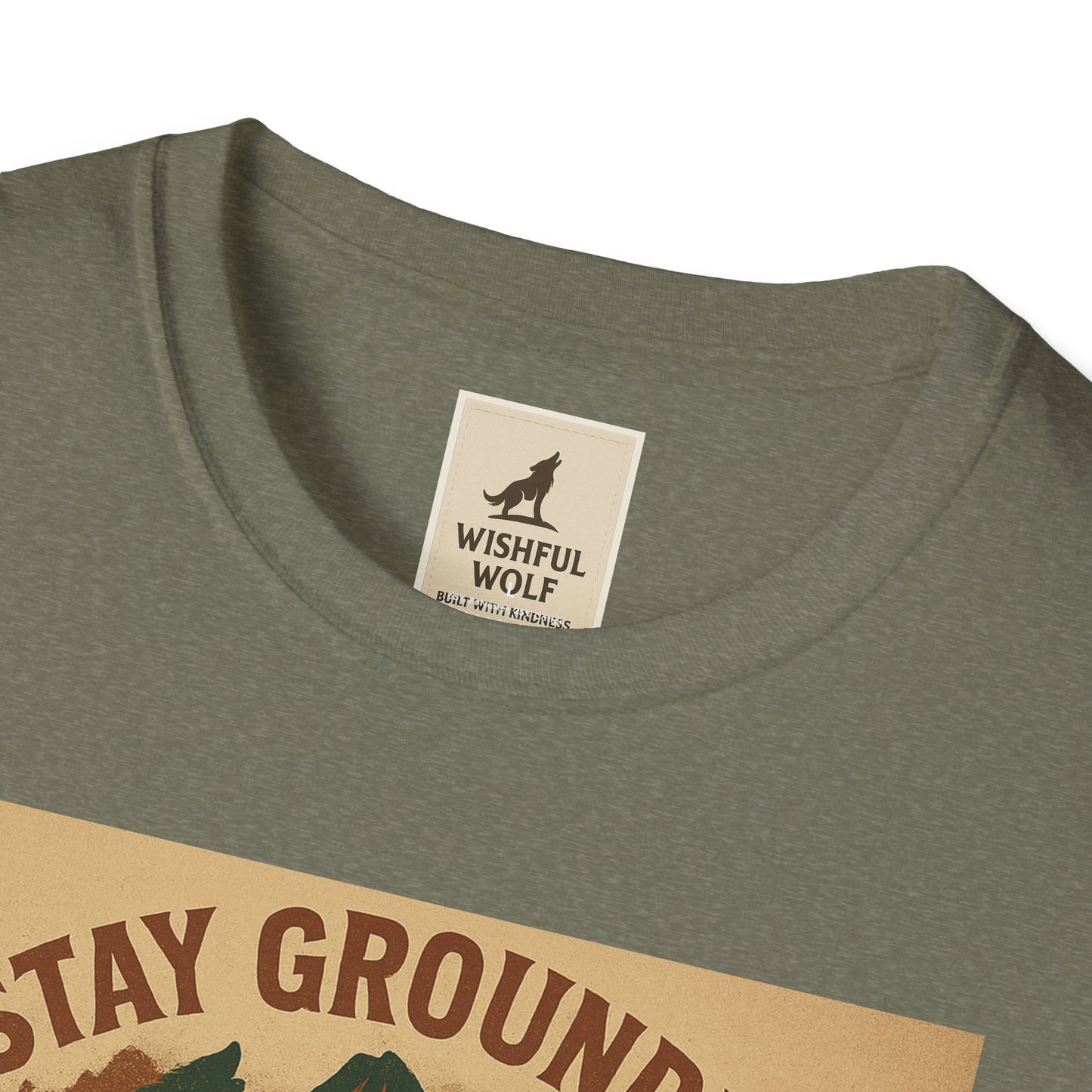 Adventure Hiking Tee – Stay Grounded Shirt for Nature Seekers