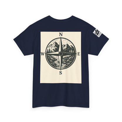 Montana Wanderer Tee – Inspirational Nature Quote Shirt for Explorers