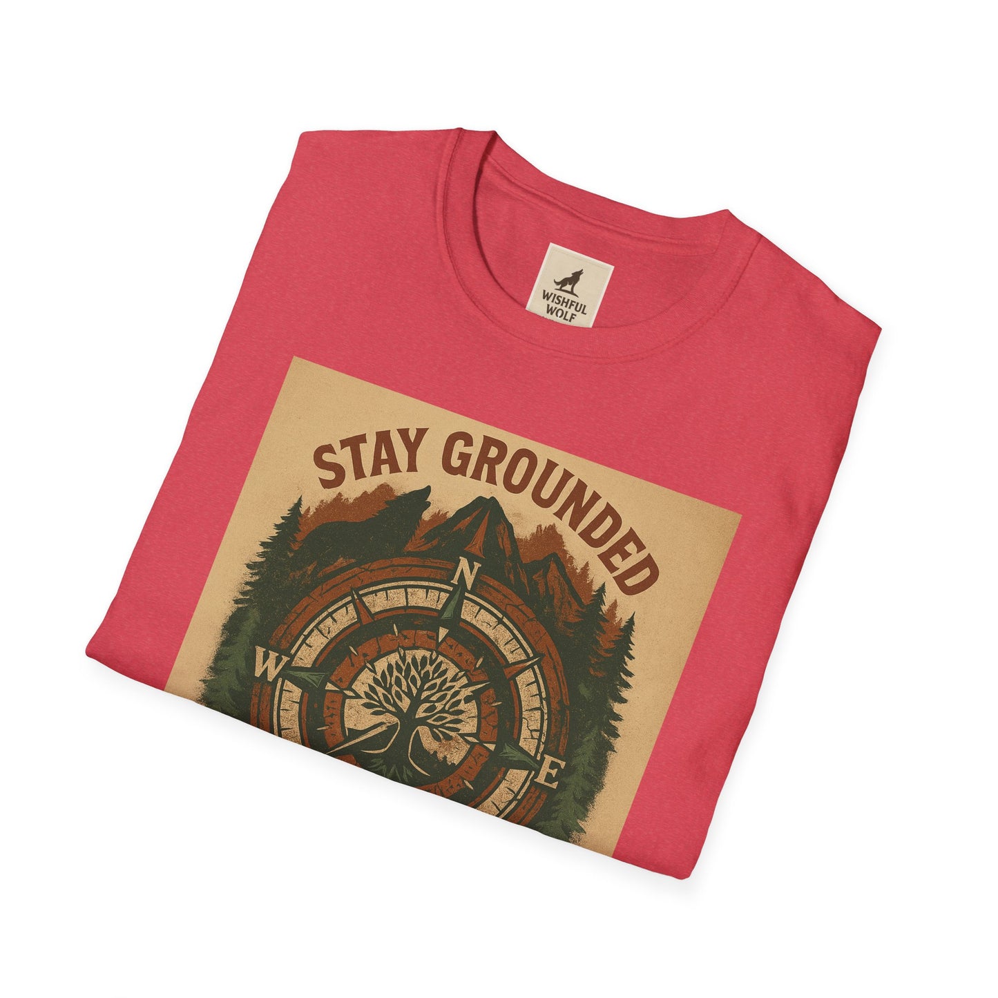 Adventure Hiking Tee – Stay Grounded Shirt for Nature Seekers