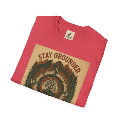 Adventure Hiking Tee – Stay Grounded Shirt for Nature Seekers