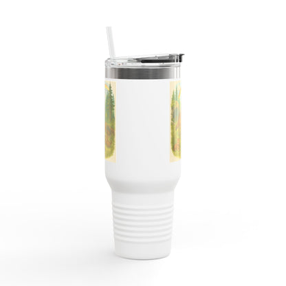 Wolves 40oz Insulated Travel Mug – Leak-Proof Tumbler for Outdoors