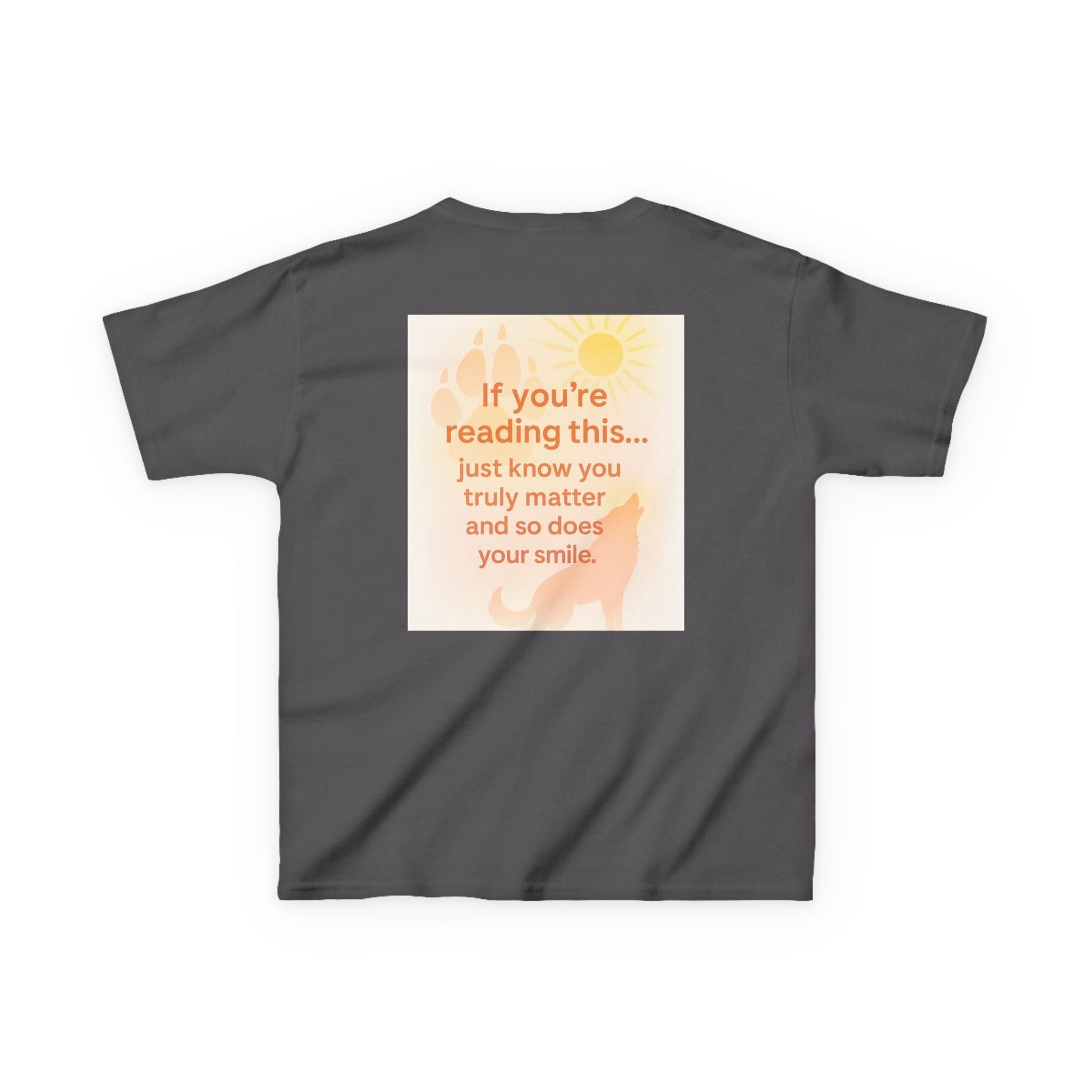 Montana Adventure Kids Tee with nature-inspired graphics, perfect for outdoor play.