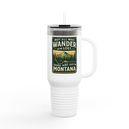 Montana 40oz Travel Mug – Adventure Tumbler for Hikers & Campers