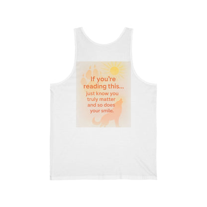 Wolf Motivation Tank – Inspirational Quote & Strength Design Tee