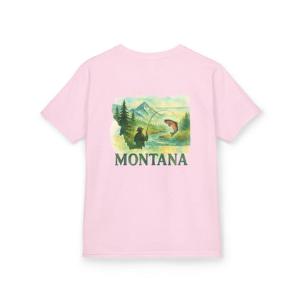 Kids Fishing T-Shirt – Funny Born to Fish, Skip Homework Design