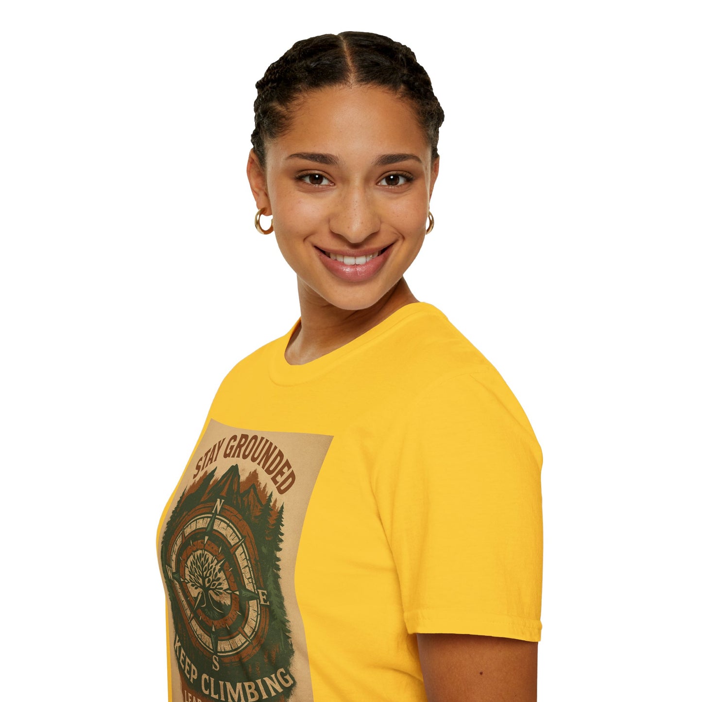 Adventure Hiking Tee – Stay Grounded Shirt for Nature Seekers