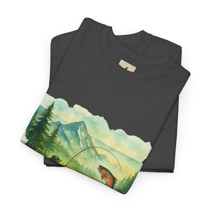 Montana Adventure Shirt – Retro Fishing Tee for Outdoor Enthusiasts