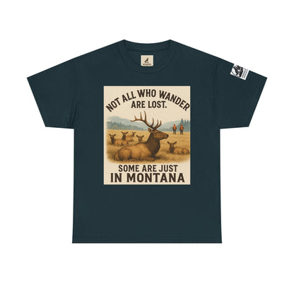 Unisex Montana Tee – Adventure Shirt for Hikers and Nature Lovers