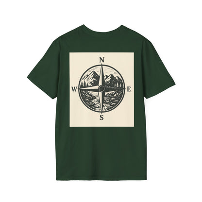 Unisex Wanderer T-Shirt – Not All Who Wander Are Lost Quote Tee