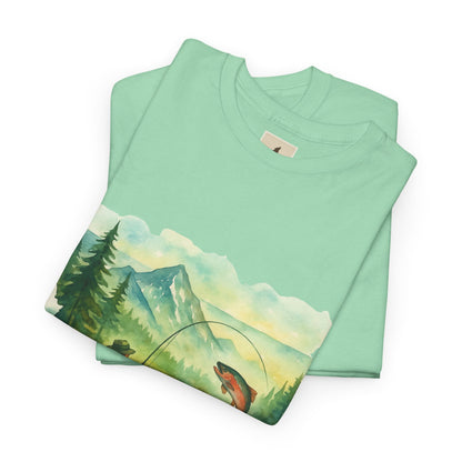 Montana Adventure Shirt – Retro Fishing Tee for Outdoor Enthusiasts