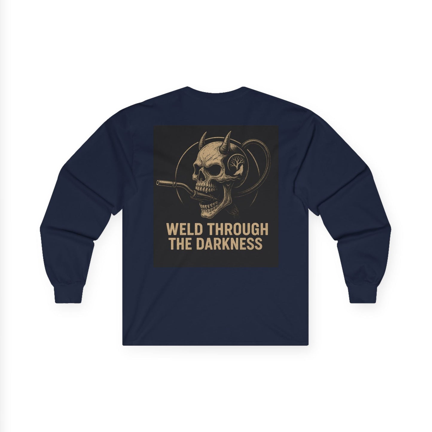 Welding Long Sleeve Tee – Funny Halloween Gift for Skilled Welders