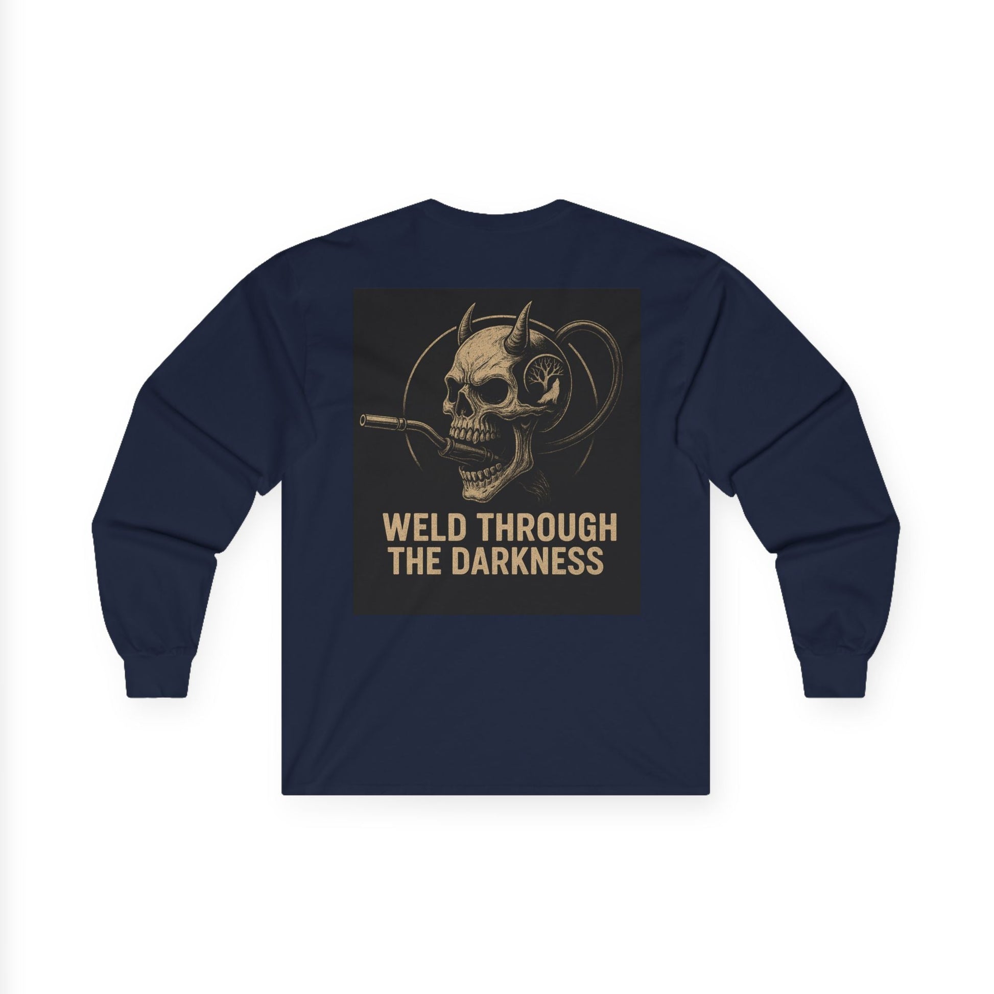 Welding Long Sleeve Tee – Funny Halloween Gift for Skilled Welders