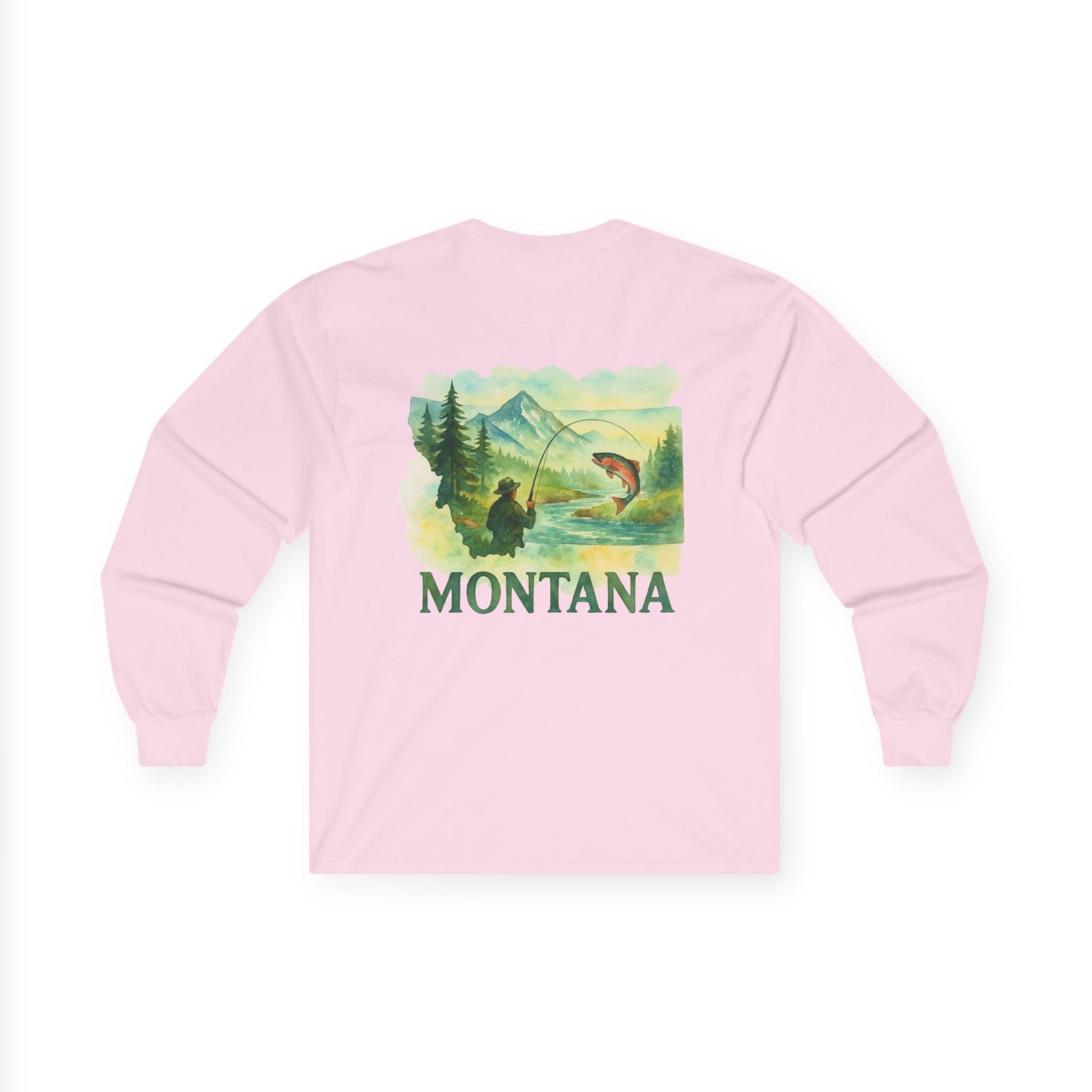 Fishing Long Sleeve Shirt – Angler Tee for Men & Women Outdoors
