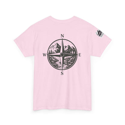 Montana Wanderer Tee – Inspirational Nature Quote Shirt for Explorers