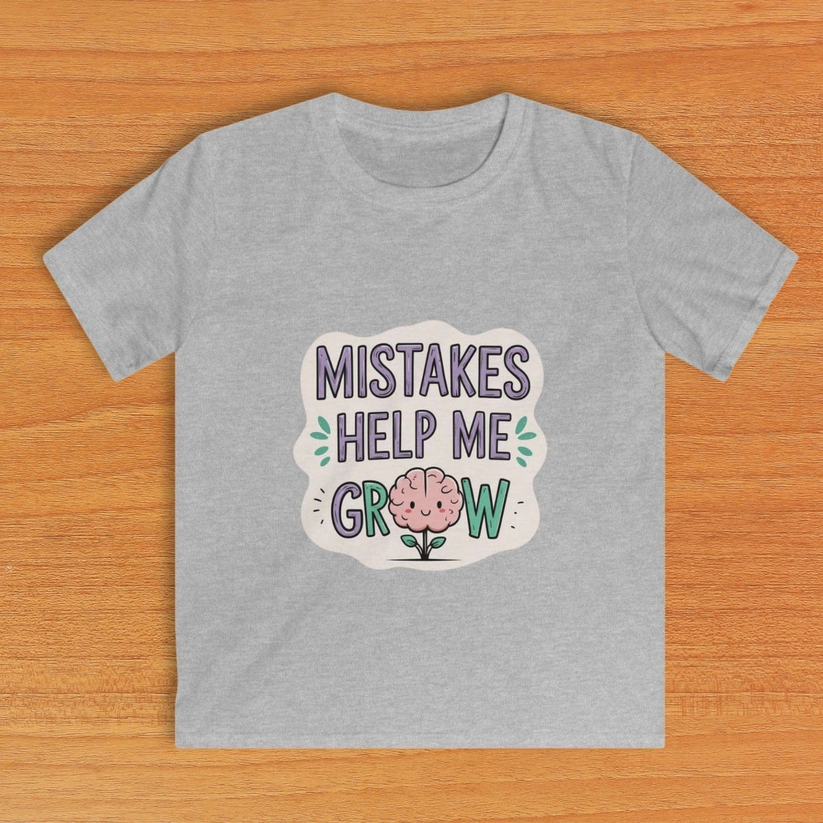 Mistakes Help Me Grow – Kids Softstyle Tee