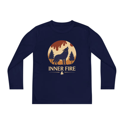 Youth Long Sleeve – Inner Fire Sparks Within Adventure Tee
