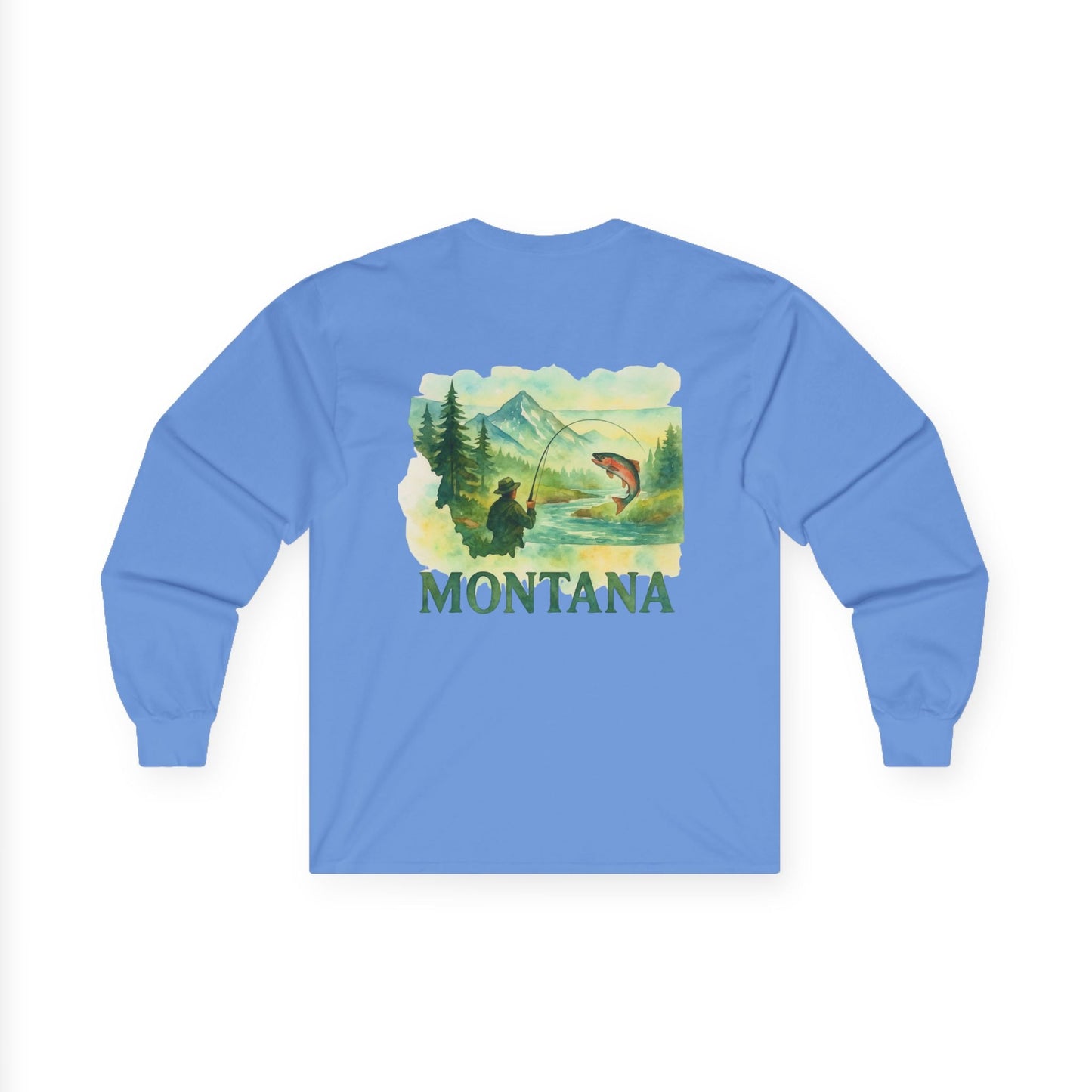 Fishing Long Sleeve Shirt – Angler Tee for Men & Women Outdoors