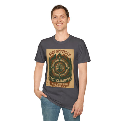 Adventure Hiking Tee – Stay Grounded Shirt for Nature Seekers