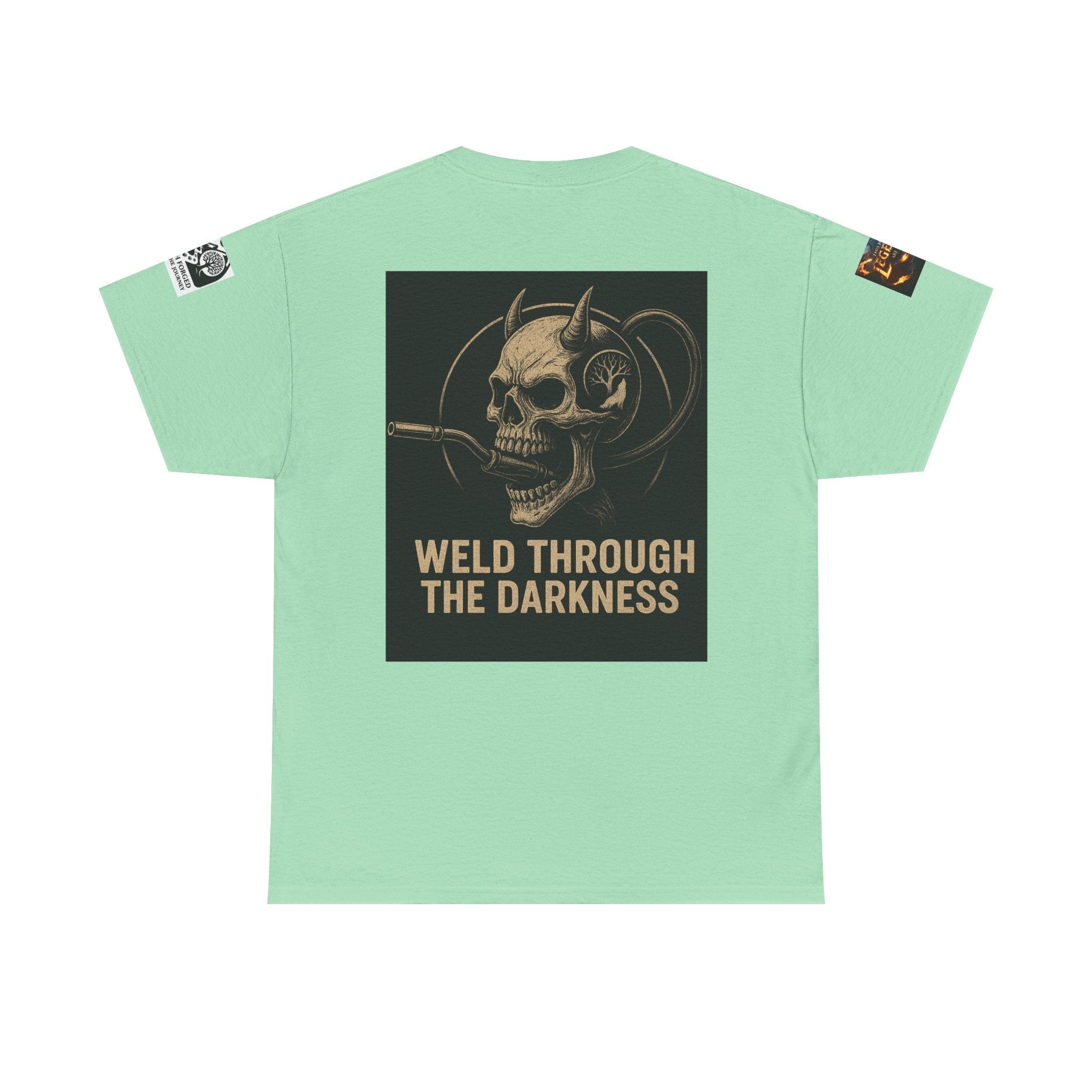 Heavy Cotton Welding Tee – Bold Graphic Shirt for Hardworking Welders