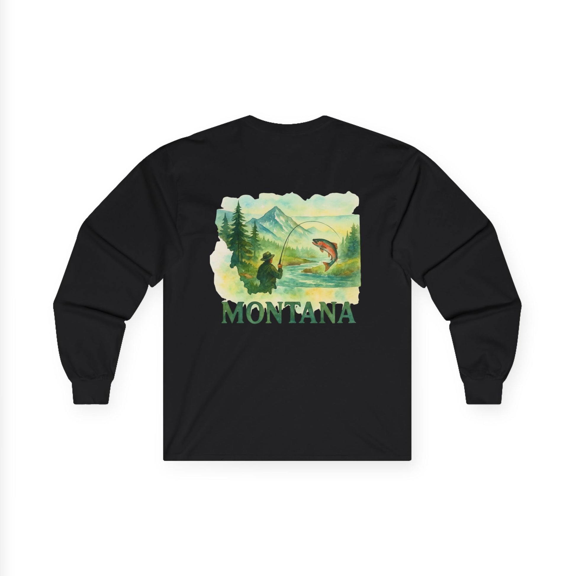 Fishing Long Sleeve Shirt – Angler Tee for Men & Women Outdoors