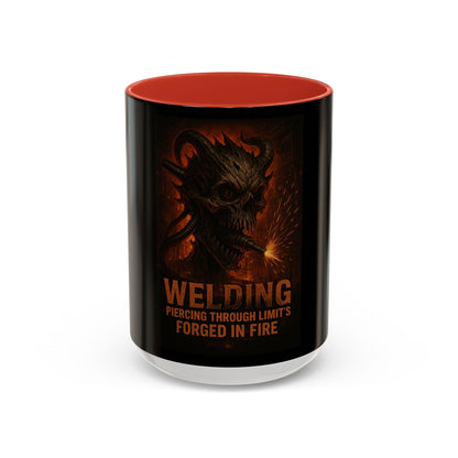 Fire-Themed Welding Mug – Inspirational Gift for Proud Welders