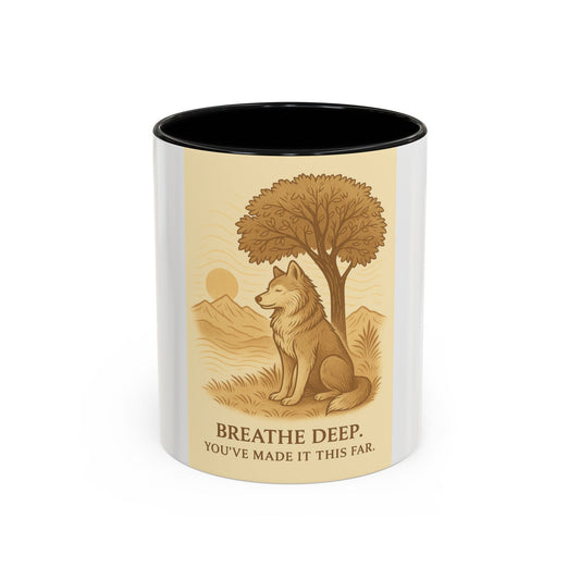 Inspirational Coffee Mug – Nature-Themed Gift for Starting Fresh