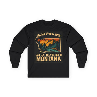 Montana Adventure Long Sleeve Tee – Hiking Shirt for Nature Lovers