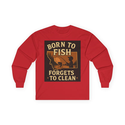 Fishing Long Sleeve Shirt – Angler Tee for Men & Women Outdoors