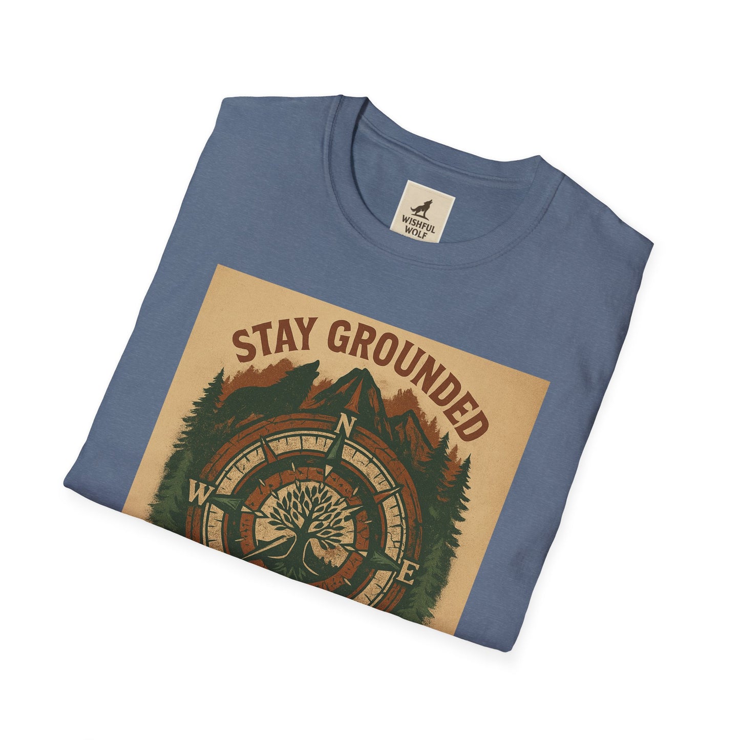 Adventure Hiking Tee – Stay Grounded Shirt for Nature Seekers
