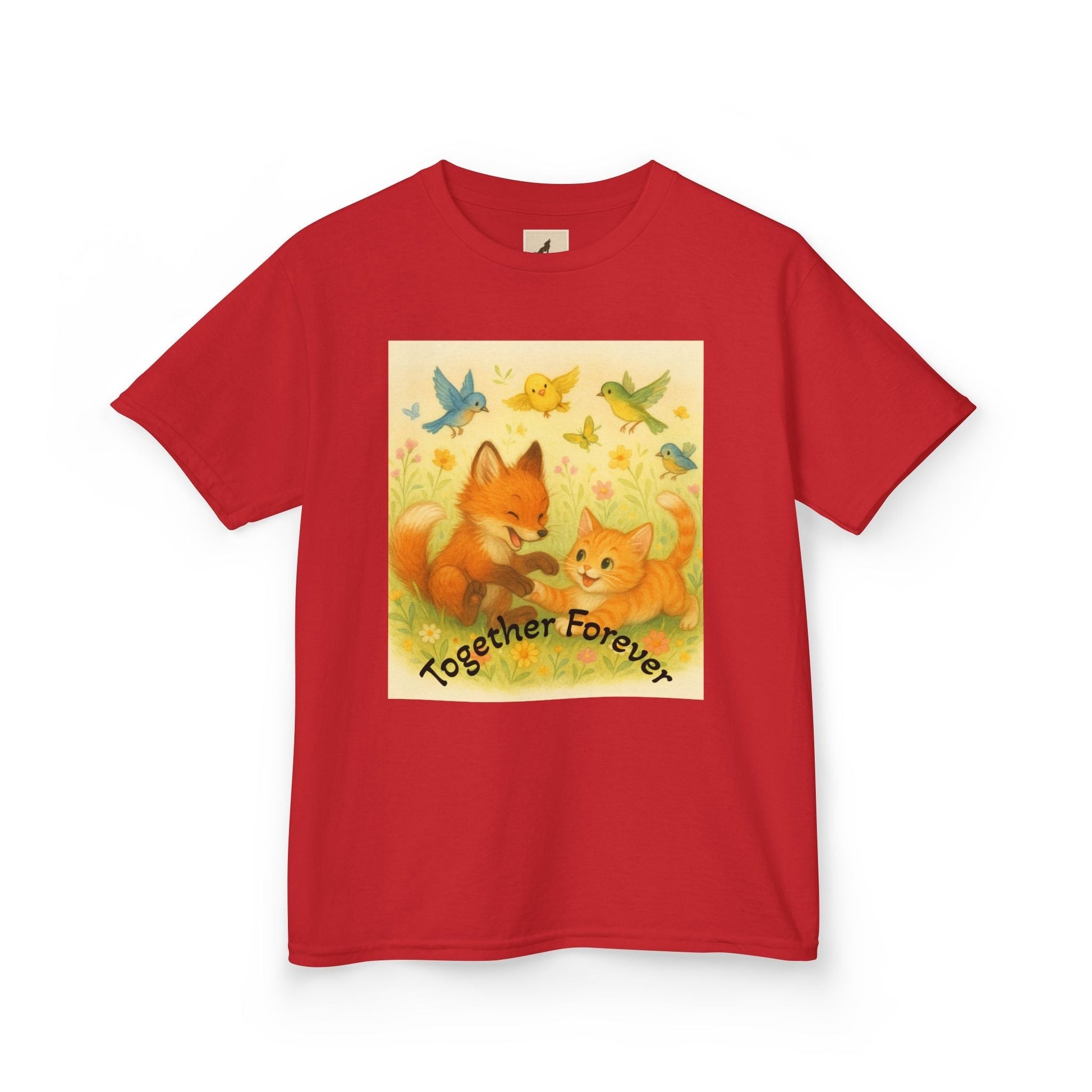 Adorable Kids Animal T-Shirt with whimsical animal illustrations and vibrant colors.